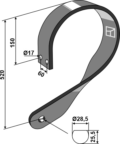 Brazo - dcho - LS08-BEG-003