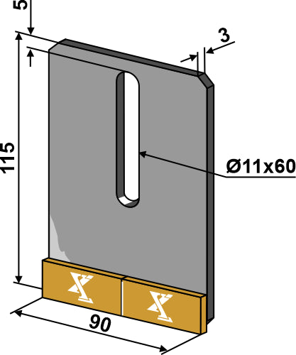 Rascador - Carburo de tungsteno - LS09-PDG-003