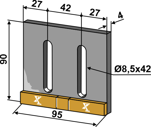 Rascador - Carburo de tungsteno - LS09-PDG-012