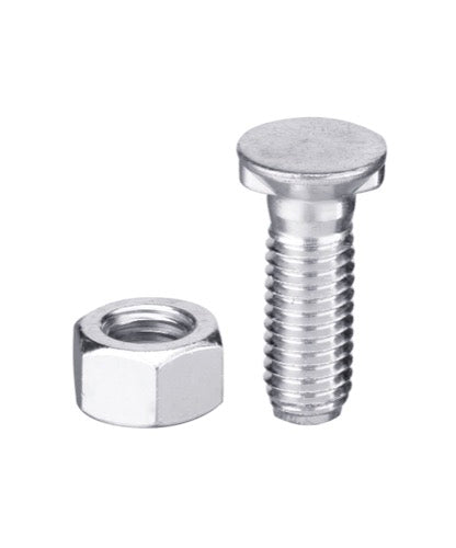 Tornillo de arado M10x1,5x25 con tuerca hexagonal - LS11-TISOTHEX-001