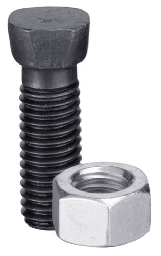 Tornillo de arado - M12 x 1-75 x 35 con tuerca hexagonal - LS11-TARM-058