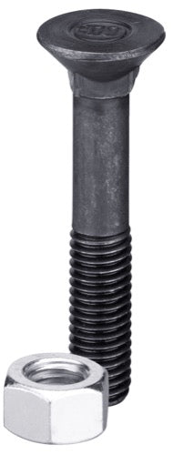 Tornillo de arado 1/2" UNF x 80 con tuerca hexagonal - LS11-TUNF-005