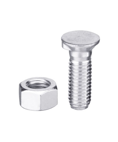 Tornillo de arado DIN 604 - M12x1-75x90 con tuerca hexagonal - LS11-TD604-024
