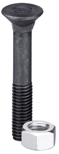 Tornillo de arado DIN 608 - M12 x 1-75 x 905 con tuerca hexagonal - LS11-TD608-039