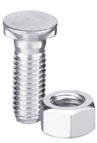 Tornillo de arado DIN 11014 - M14 x 2 x 80 con tuerca hexagonal - LS11-T1101-027