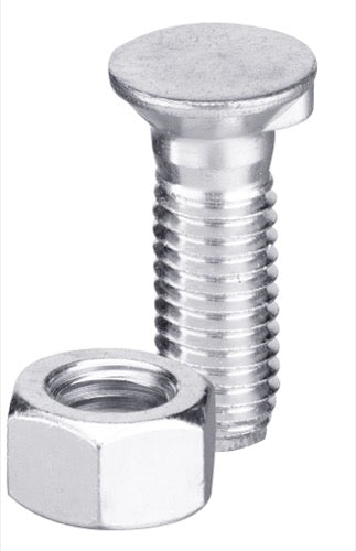 Tornillo de arado DIN 604 - M16 x 2 x 35 con tuerca hexagonal - LS11-TD604-029