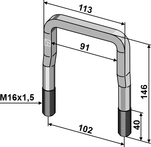 Abarcón - M16x1,5 - LS04-TRT-140