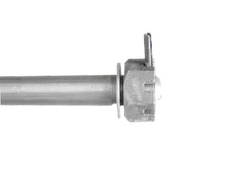 Punta Eje Ø40mm Grada Semi-desmonte Completa