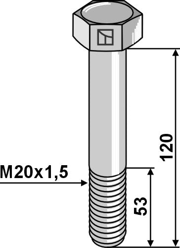 Tornillo M20x1,5 - LS03-TSM-254