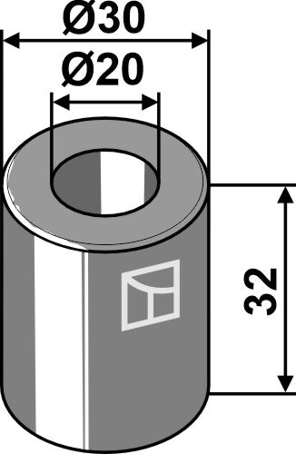 Casquillo 32xØ20xØ30 - LS03-ARC-153