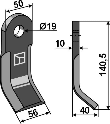 Cuchilla-Y - LS03-CUD-664