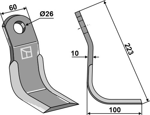 Cuchilla-Y - LS03-CUD-669