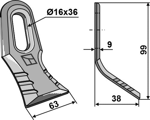 Cuchilla-Y - LS03-CUD-674