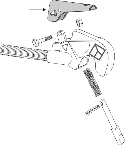 Palanca para enganche rápido - modelo nuevo - LS13-EGR-068