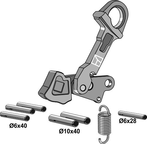 Kit de recambios para enganche portaperos - LS13-EBP-007