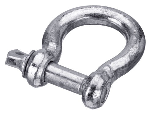 Grillete  curvo estándar 12-7mm galvanizado - LS14-GCE-001