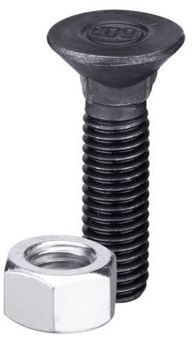 Tornillo de arado DIN 608 M 9 X 1-25 X 30 con tuerca hexagonal - LS11-TD608-079