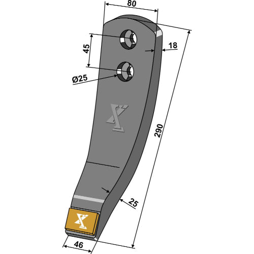 Reja - Carburo de tungsteno - LS09-RJA-006