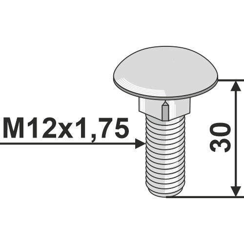 LS08-TGR-001 - Tornillo - M12x1,75