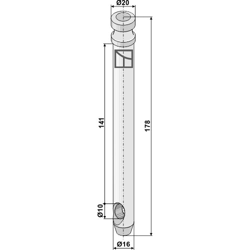 Bulón para tercer punto - LS13-BLTP-002