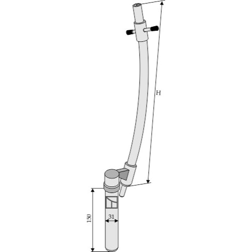 LS13-BLRM-004 - Bulón de seguridad para remolques - modelo Deutz