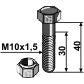 Tornillo con tuerca autoblocante - M10X1-5 - 10-9 - LS02-TCU-0009