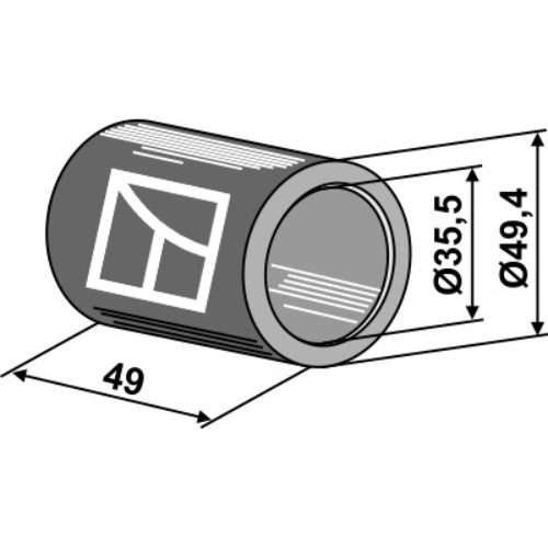 LS08-PLC-007 - Casquillo de PVC
