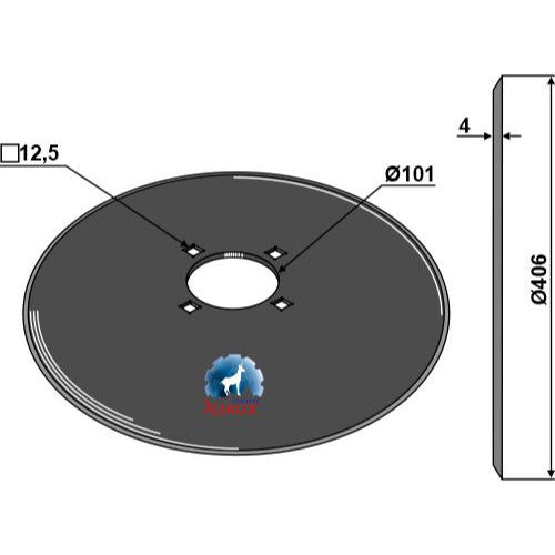 LS05-DDS-044 - Disco de siembra - Adaptable para Hatzenbichler