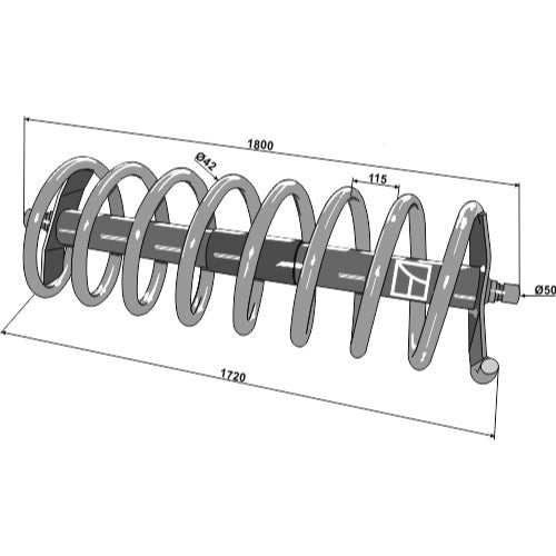 Rodillo espiral 2100 - izdo - LS08-RED-004