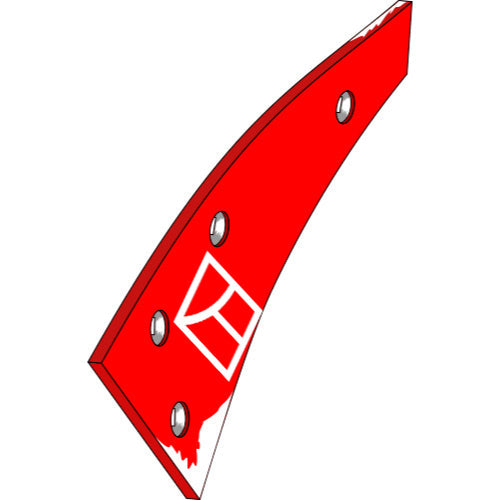 LS12-LVT-044 - Lámina de vertedera - izquierda - Adaptable para Kverneland