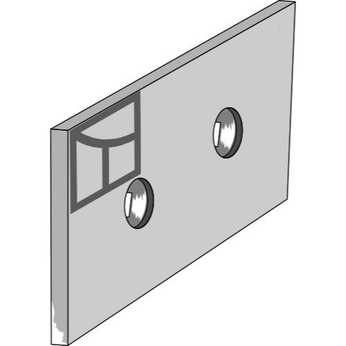 LS12-CST-129 - Costanera - derecha - Adaptable para Fiskars