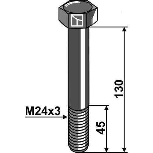 Tornillon - M24x3x130 - 10.9 - LS03-TSM-080