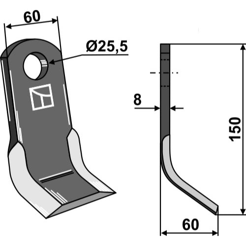Cuchilla - Y - LS03-CUD-041