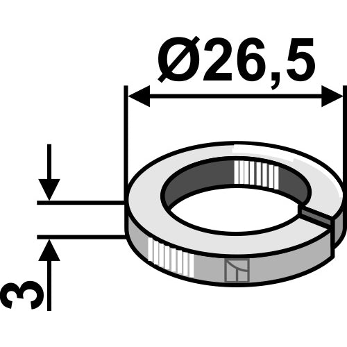 Arandela elástica - LS03-ARC-033