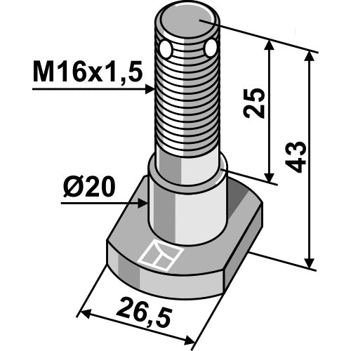 Tornillo - 12.9 - LS03-TSM-132