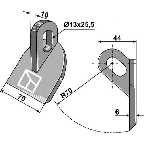 Martillo de trituradora - LS03-MPT-113