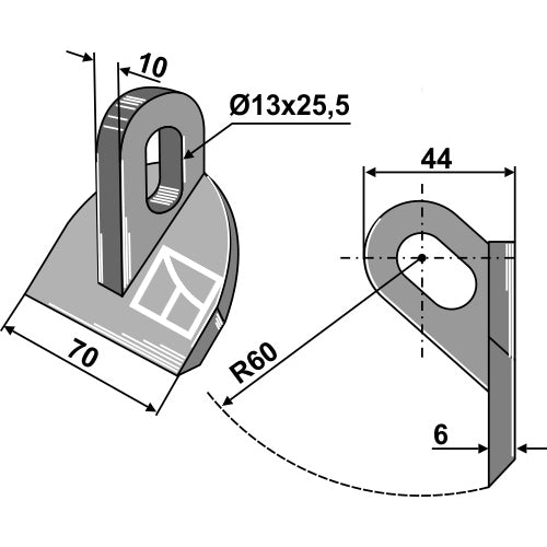 Martillo de trituradora - LS03-MPT-114