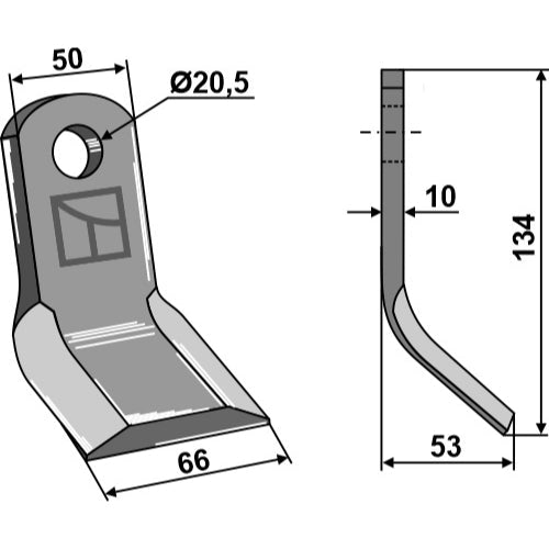 Cuchilla Y - LS03-CUD-506