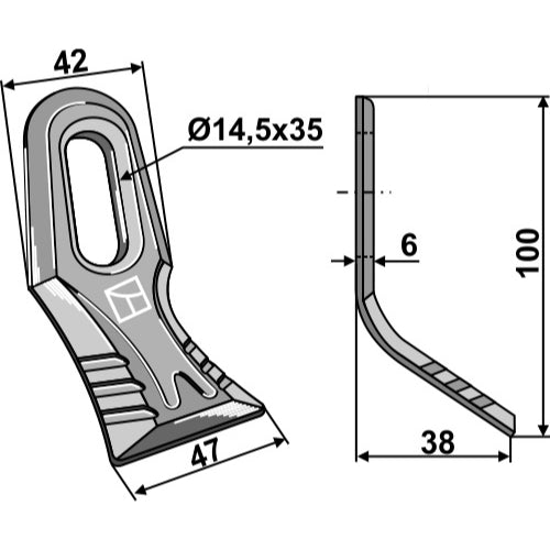 Cuchilla - Y - LS03-CUD-538