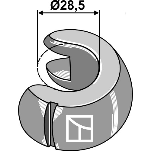 LS13-EGR-015 - Cáscara de soporte