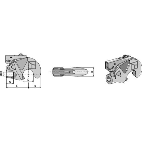Enganche rápido para soldar - LS13-EGR-031