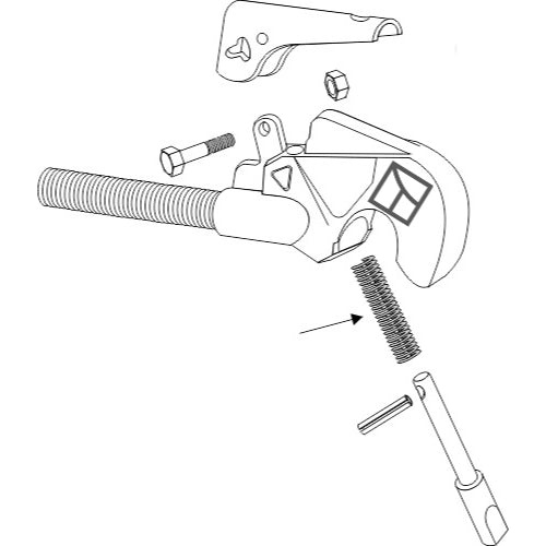 Remache para tercer punto- modelo antiguo - LS13-EGR-064