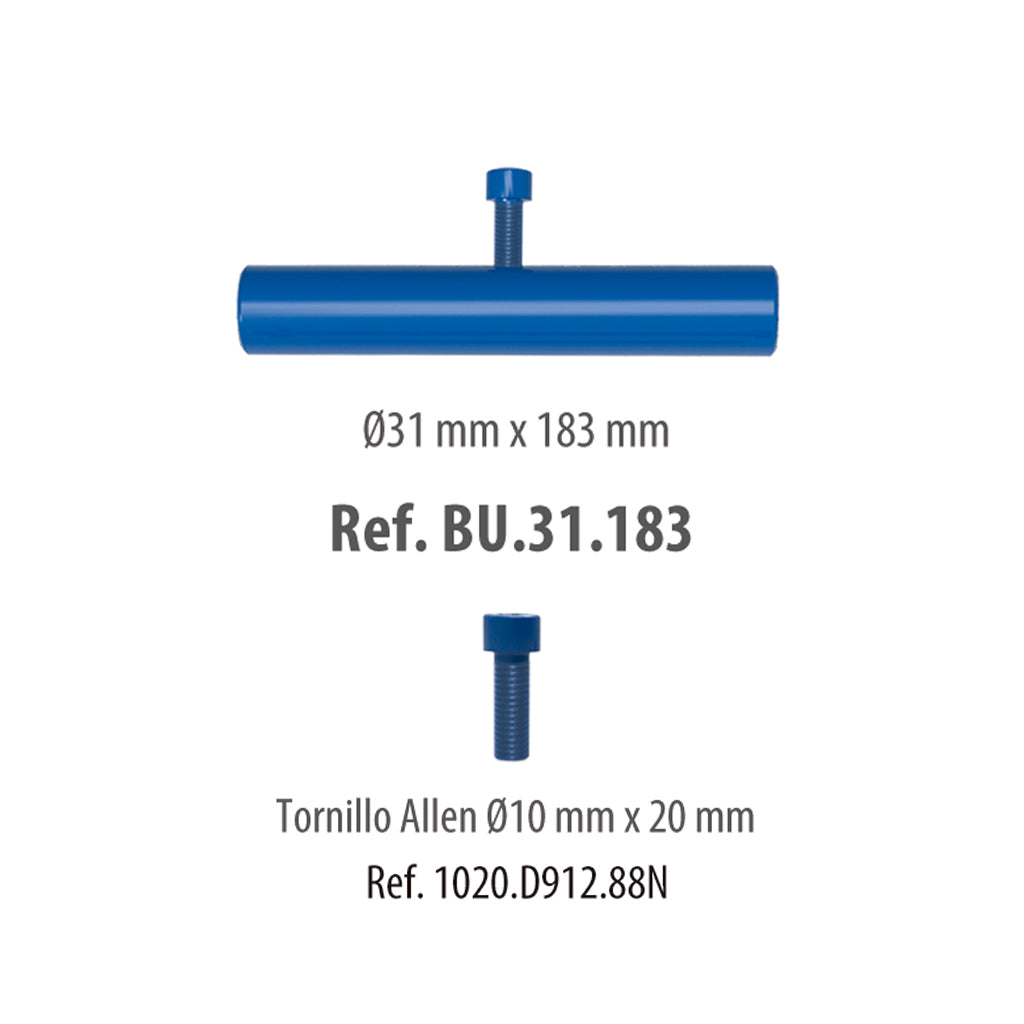 Bulón Ø 31 x 183 mm