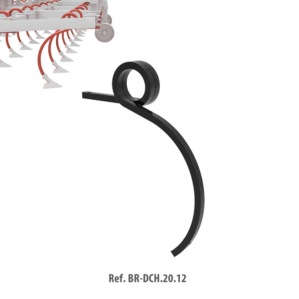 Brazo Bellota 2480-D-20x20 mm Espiral (Derecho Ø 12 mm)
