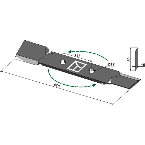 LS03-CUD-622 - Cuchilla - Adaptable para Röll